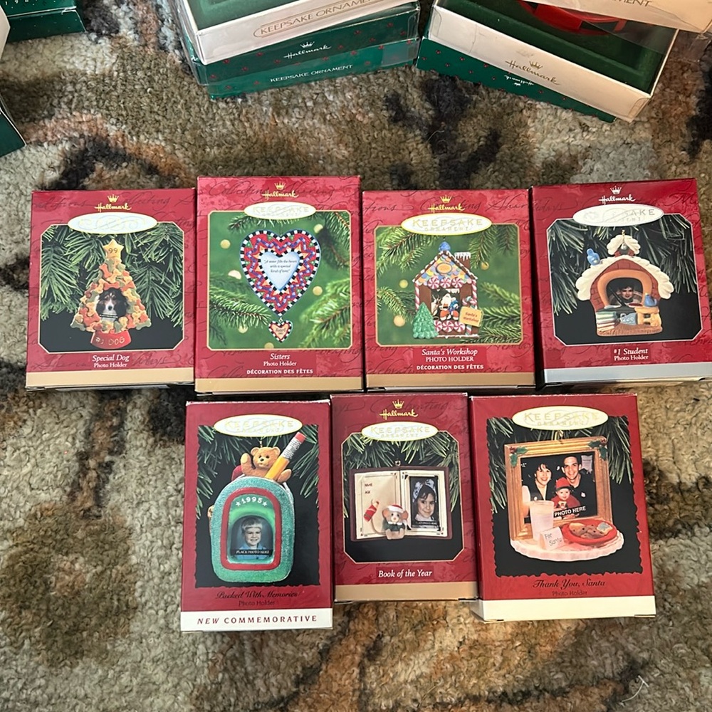 Hallmark ornaments